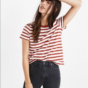 Madewell Northside Vintage Tee in Sid Stripe